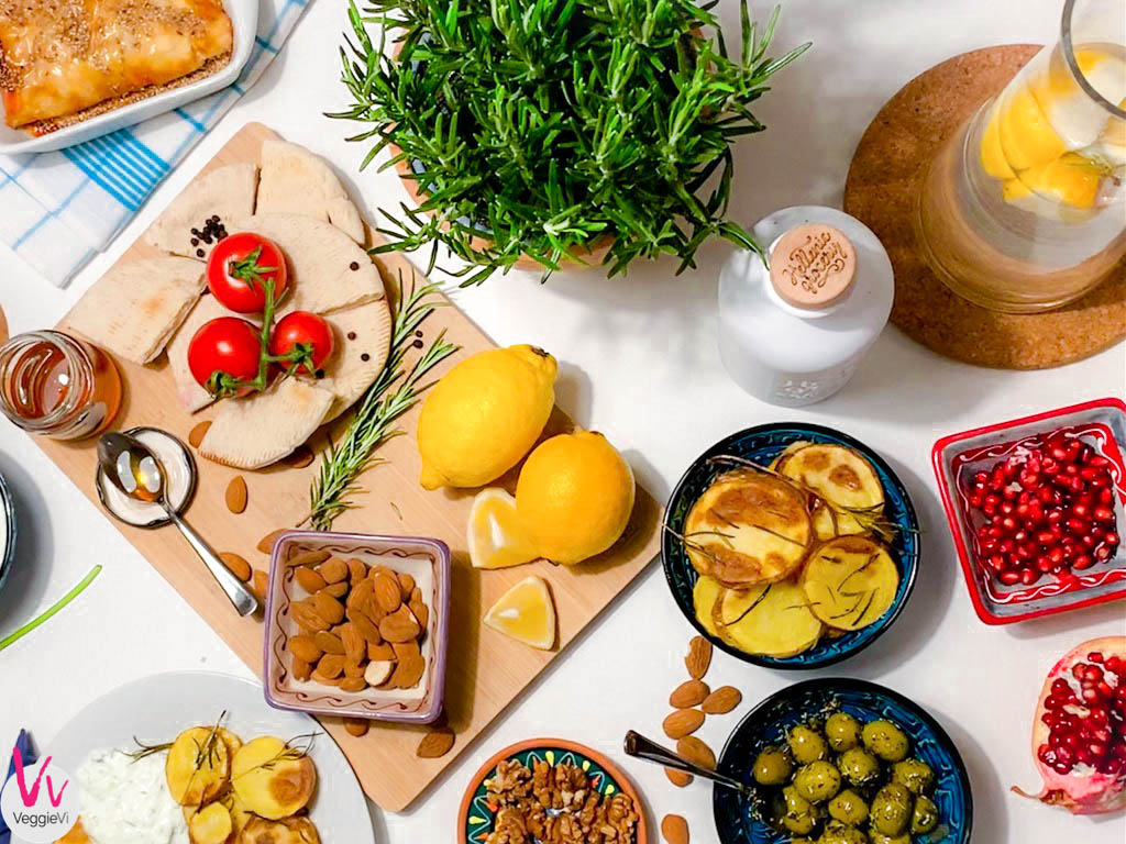 Vegetarische 3 Gänge Menüs