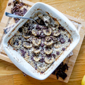 warmer kokos bananen kuchen vegan angelehnt an das Pamela Reif Rezept