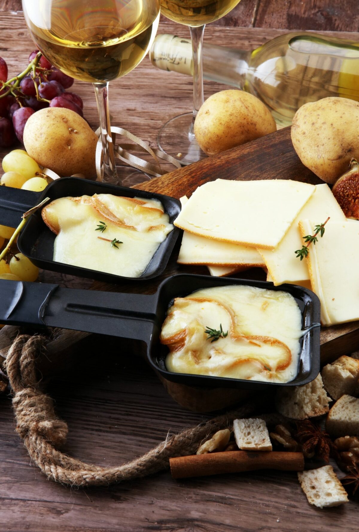Geniale Raclette Ideen vegetarisch – 17 kreative Pfännchen