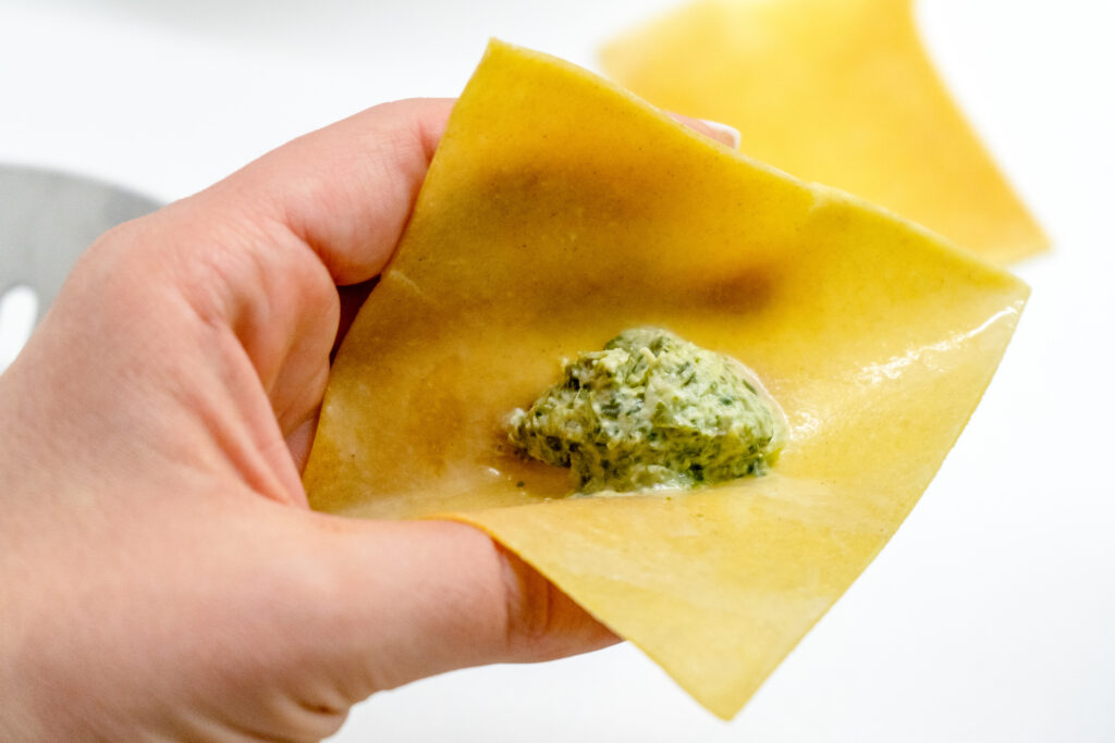 Rucola-Frischkäse-Tortellini