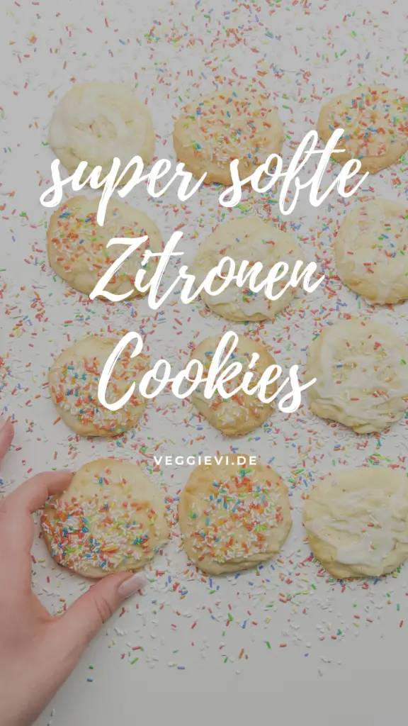 super softe Zitronen Cookies